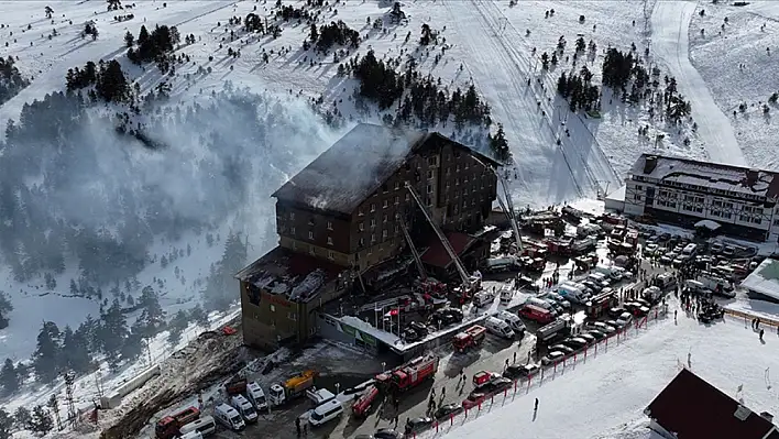 Bolu'daki otel yangının nedeni belli oldu