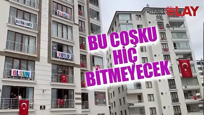 Bu coşku hiç bitmeyecek