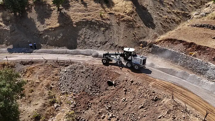 Bükardi güvenlik yolu projesi devam ediyor