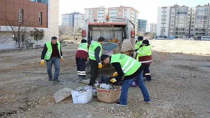 Çadır Kentlerde Temizlik Çalışması