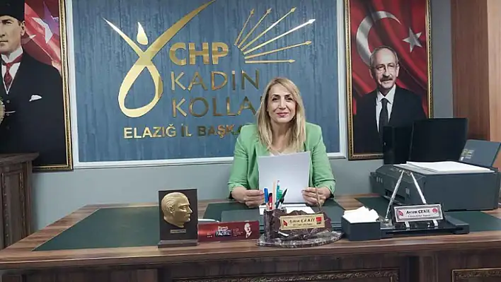 CHP Elazığ Kadın Kolları'ndan Narin Güran açıklaması