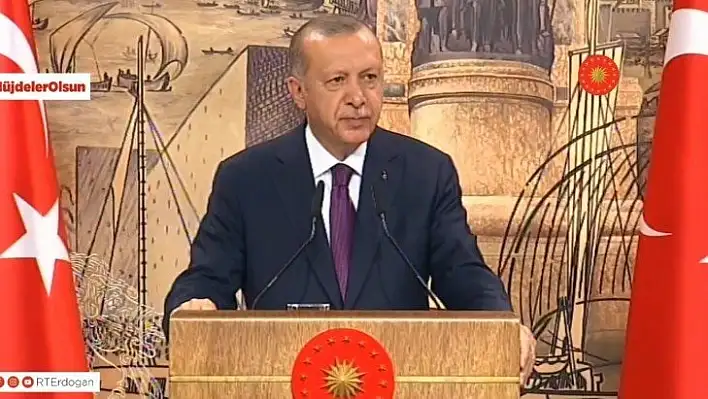 Cumhurbaşkanı Erdoğan tarihi müjdeyi açıkladı: Karadeniz'de doğalgaz keşfettik