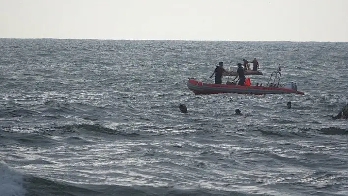 Ordu'da akıntıya kapılan işçi kayboldu