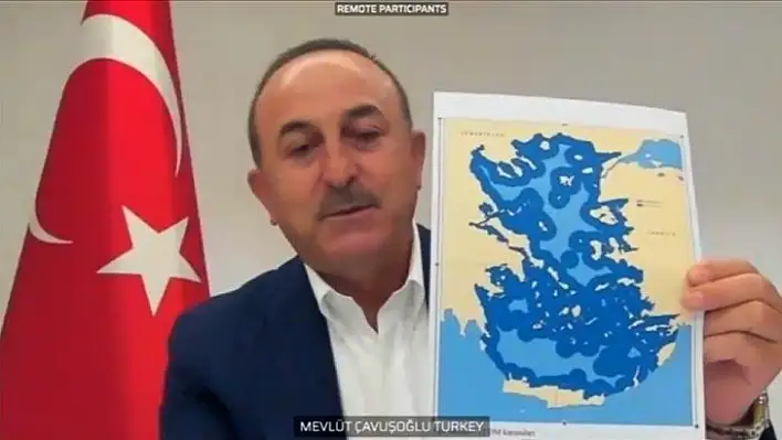 Dışişleri Bakanı Çavuşoğlu AP'de konuştu: AB'nin sınırları Yunanistan'dan değil Türkiye'den başlar