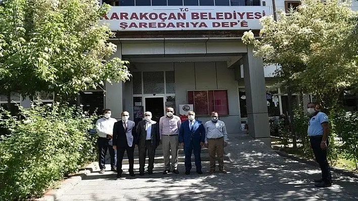 Dumandağ, Karakoçan İlçesini Ziyaret Etti