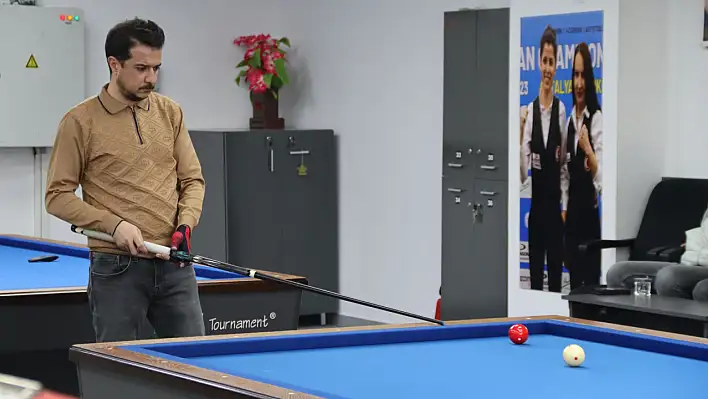 'Elazığ 3 Bant Bilardo Dostluk Turnuvası' düzenlendi