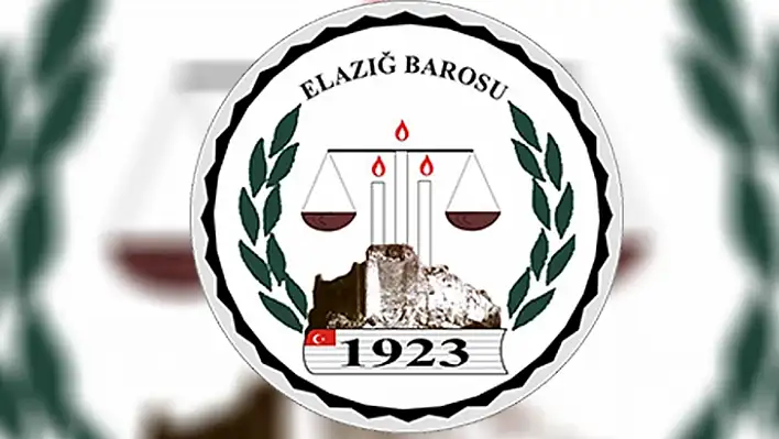 Elazığ Barosundan, 'İddialar Araştırılsın' açıklaması 