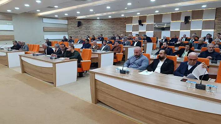 Elazığ Belediye Meclisi Aralık ayı oturumları başladı