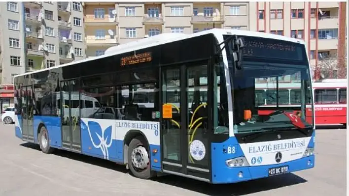 Elazığ Belediyesi bünyesinde hizmet veren toplu taşıma araçlarının güzergâhı değişti