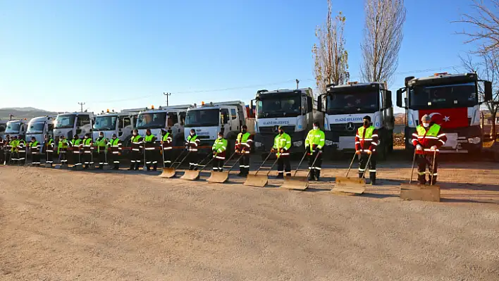 Elazığ Belediyesi kış hazırlıklarını tamamladı