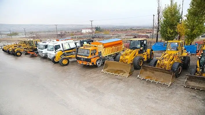 Elazığ Belediyesi Kış Hazırlıklarını Tamamladı