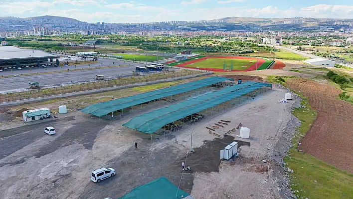 Elazığ Belediyesi kurban satış ve kesim alanındaki hazırlıklar tamamlandı