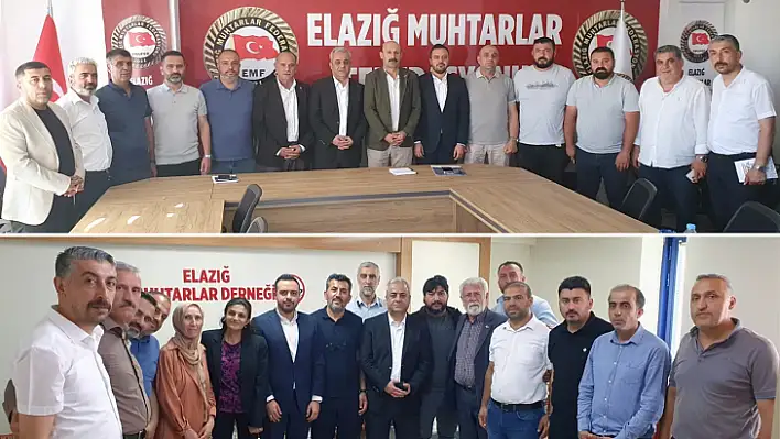 Elazığ Belediyesi muhtarlarla yeni dönemde de önemli faaliyetler gerçekleştirecek