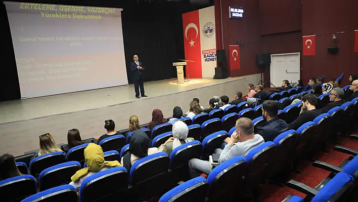 Elazığ Belediyesi'nden personeline konferans