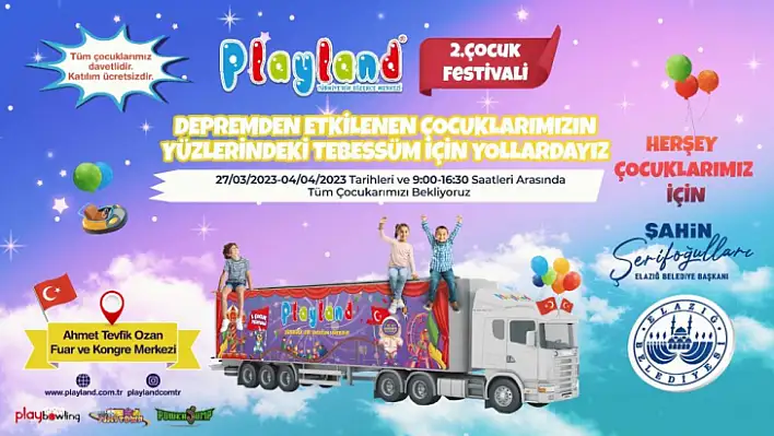 Elazığ Belediyesi tarafından 2. Çocuk Festivali düzenlenecek 