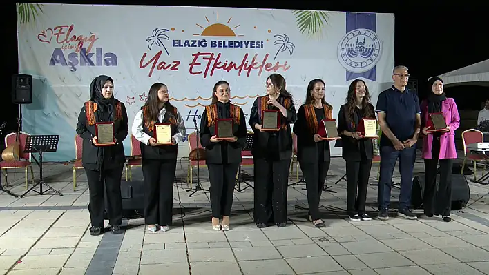 Elazığ Belediyesi yaz etkinlikleri sona erdi