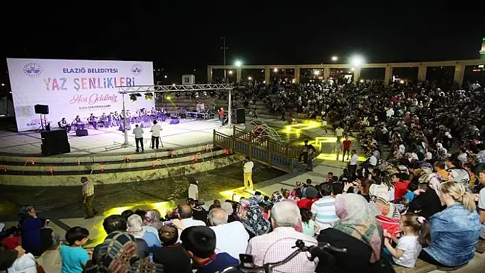 Elazığ Belediyesi Yaz Şenlikleri Başladı