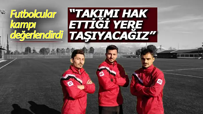 Elazığ Belediyespor'un kamp çalışmaları