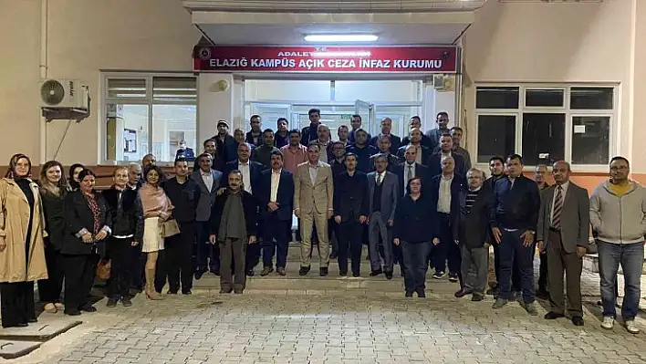 Elazığ Cumhuriyet Başsavcısı Karişit, hükümlülerle iftarda bir araya geldi