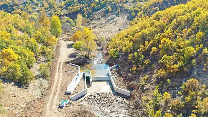 Elazığ'da  mikrohavza sulaması tamamlandı