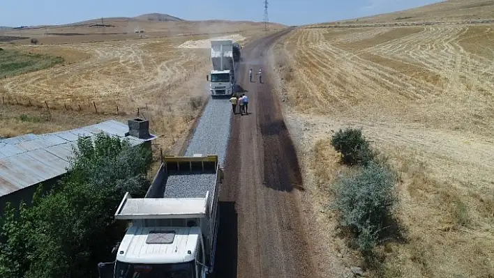 Elazığ'da 'Reçine Esaslı Su Bazlı Emülsiyon Astar' uygulaması