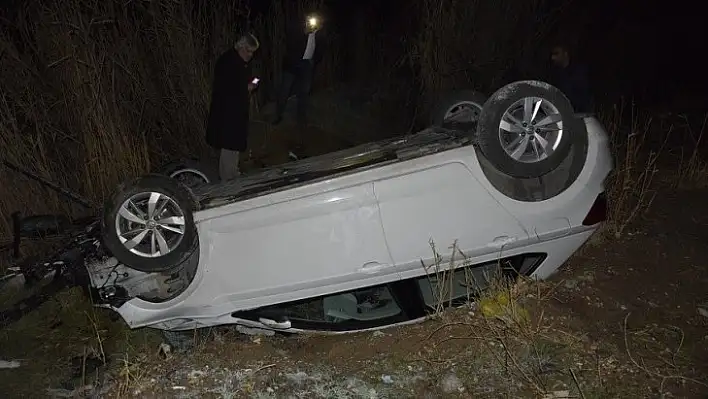 Eski başkan trafik kazasında yaralandı