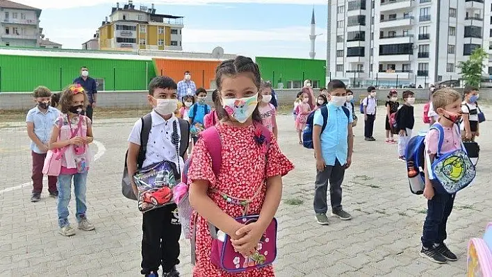 Elazığ'da Anaokulu ve İlkokul Birinci Sınıflarda Yüz Yüze Eğitim Başladı