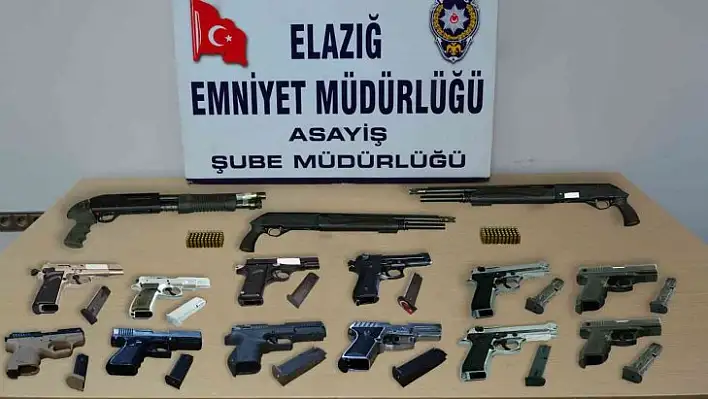 Elazığ'da asayiş ve şok uygulamaları: 162 şüpheli yakalandı