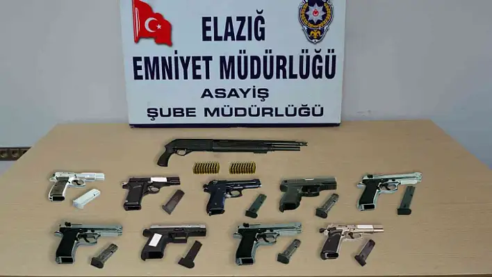 Elazığ'da asayiş ve şok uygulamaları: 121 kişi yakalandı