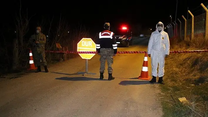 Elazığ'da bir köy karantinaya alındı