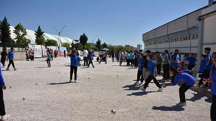 Elazığ'da bocce müsabakaları tamamlandı