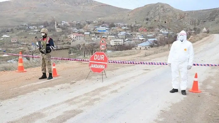 Karantinaya alınan köy sayısı 3'e çıktı