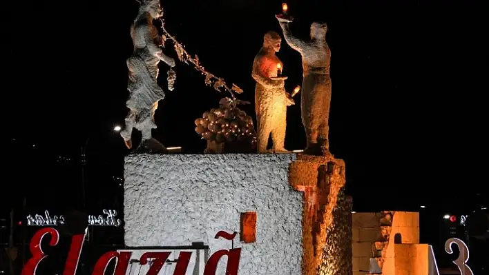 Elazığ'da dolunayın görsel şöleni