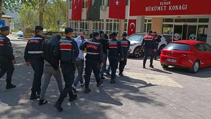 Elazığ'da hayvan çiftliğinden hırsızlık yapan 4 şüpheli yakalandı