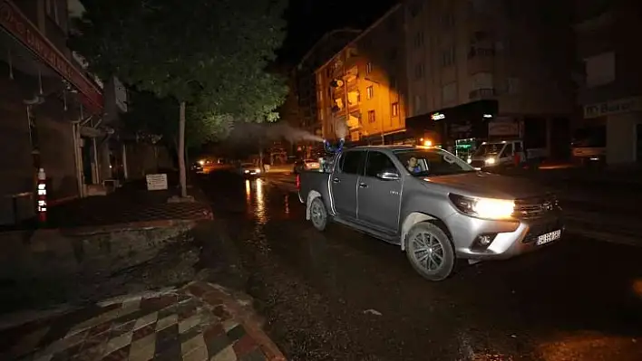 Elazığ'da ilaçlama çalışmaları sürüyor