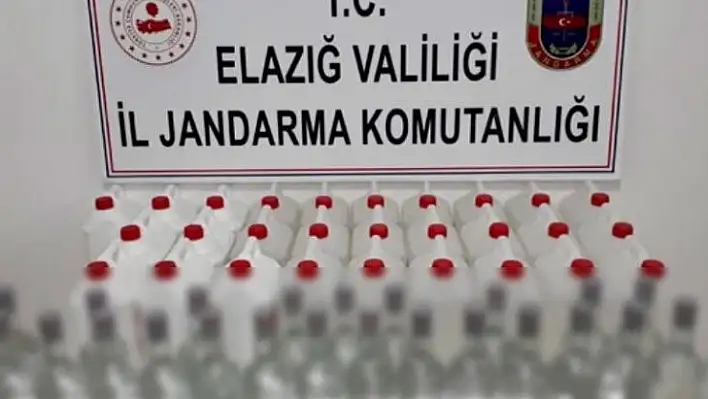 Elazığ'da kaçak içki ve uyuşturucu operasyonu: 3 gözaltı