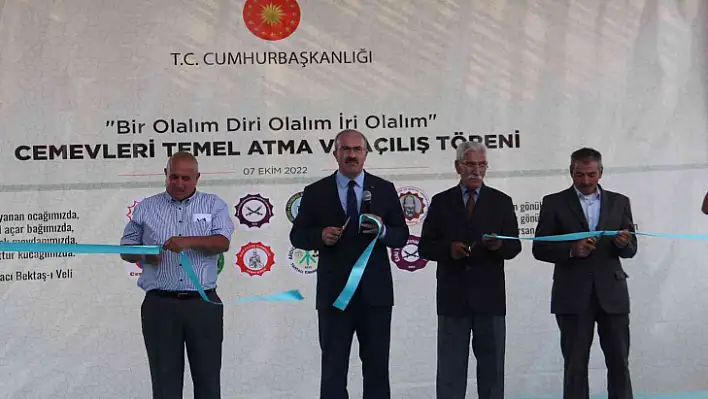 Elazığ'da Karakoçan Cemevi ve Kültür Merkezi açıldı