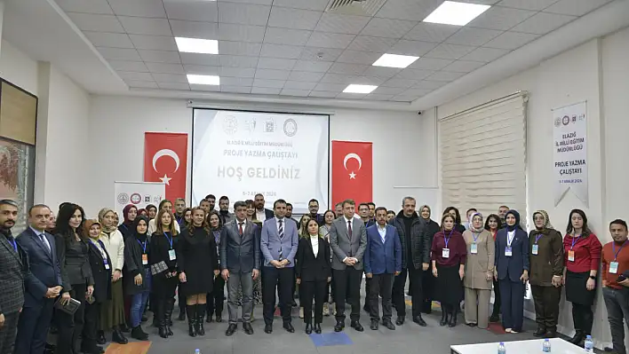 Elazığ'da Proje Yazma Çalıştayı açılış programı