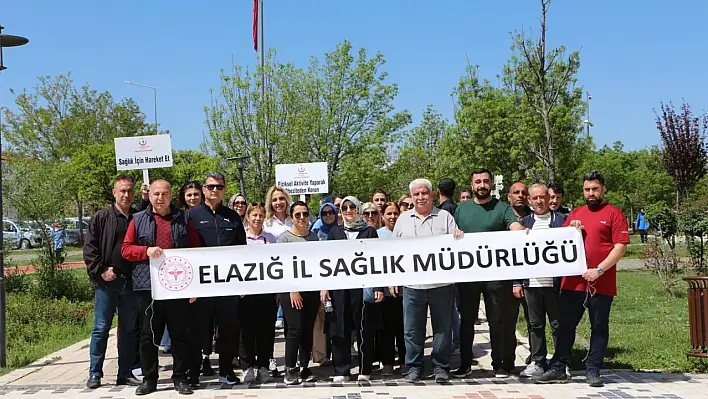 Elazığ'da 'Sağlık İçin Hareket Et Günü' etkinliği düzenlendi