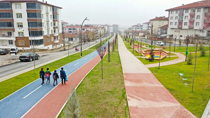 Elazığ'da şehrin doğusuna bir yaşam alanı daha kazandırıldı