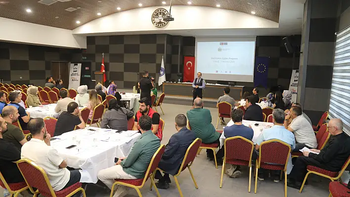 Elazığ'da Sivil Katılım Projesi Eğitim Çalıştayı gerçekleştirildi