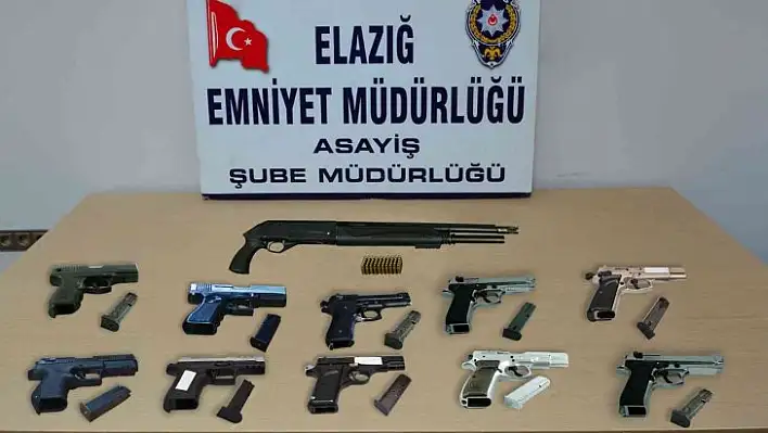 Elazığ'da son bir haftadaki asayiş ve şok uygulamalarında 126 şahıs yakalandı