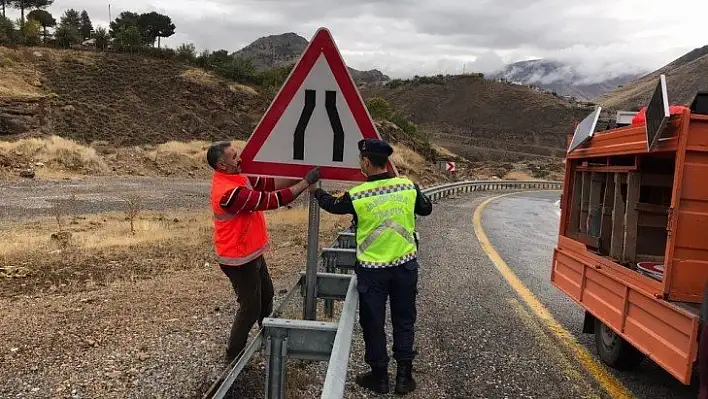 Elazığ'da trafik kazalarına karşı önlem