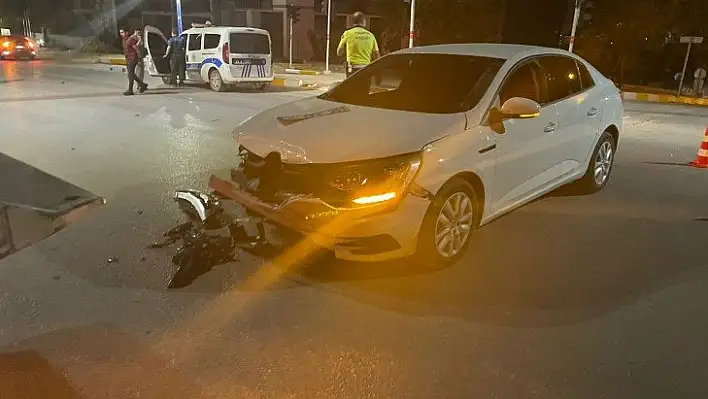 Elazığ'da trafik kazası: 2 yaralı