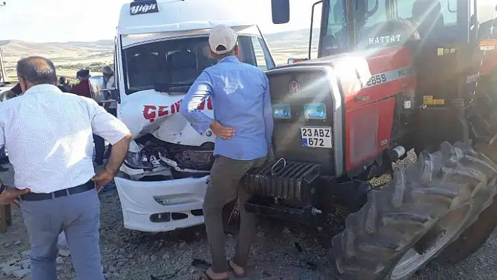 Elazığ'da trafik kazası: 2 yaralı