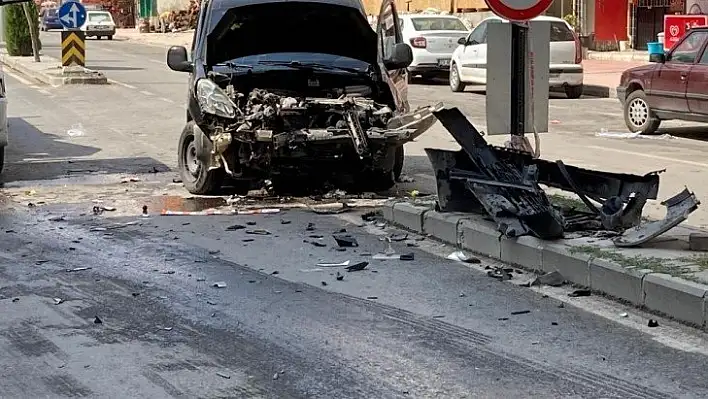 Elazığ'da trafik kazası: 3 yaralı