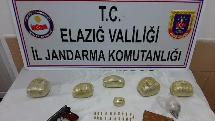 Elazığ'da uyuşturucu operasyonu: 2 şüpheli yakalandı