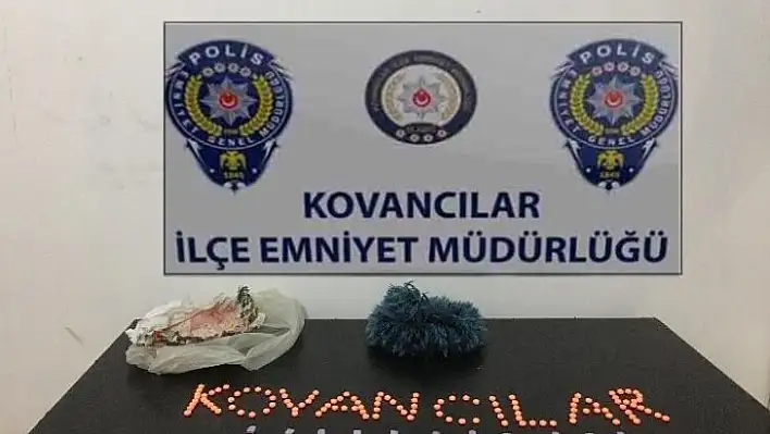 Elazığ'da uyuşturucu operasyonu: 2 gözaltı