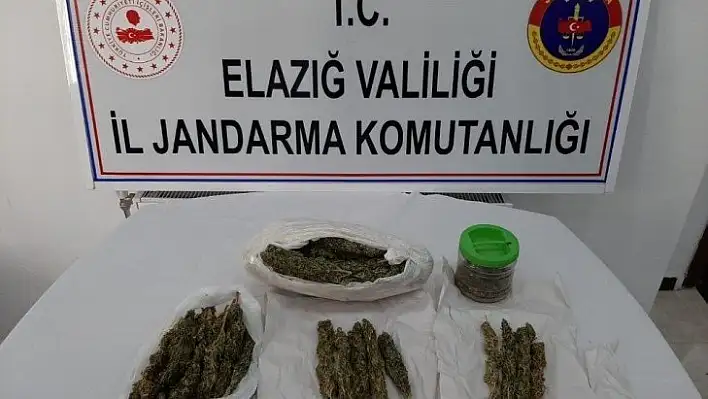 Uyuşturucu taciri yakalandı, 5 kilo esrar ele geçirildi