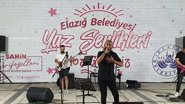 Elazığ'da yaz şenliklerine vatandaşlardan yoğun ilgi